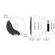 KFC-X174 DIFUZOARE COAXIALE KENWOOD DE 16.5CM, 80W RMS