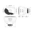 KFC-X694 DIFUZOARE COAXIALE KENWOOD OVALE 6"X9", 55W RMS