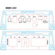 MBM1.24V-4G AMPLIFICATOR AMPIRE MONO, 500W, 24V