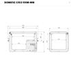 CFX3 55IM Frigider auto cu compresor Dometic, 12/24/220V, 53 litri