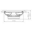 CLUB 6520 DIFUZOARE COAXIALE JBL DE 16.5CM, 50W RMS