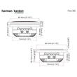 FLOW300S DIFUZOARE MEDII DE 3'' HARMAN KARDON, 60W RMS 