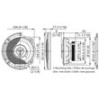 KFC-S1066 DIFUZOARE COAXIALE KENWOOD DE 10CM, 21W RMS