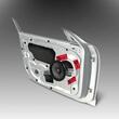 PCP9001 Speaker Deadening Paramat Kit format din bucati de material