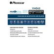 VM063 RADIO CU USB/SD/BLUETOOTH PHONOCAR, AFISAJ ALB