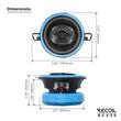 RCX35 DIFUZOARE COAXIALE RECOIL DE 8.8CM, 20W RMS