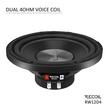 RW12D4 SUBWOOFER RECOIL DE 30CM (12"), 4+4Ω, 600W