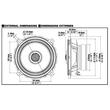 S2-S50 DIFUZOARE COAXIALE ALPINE DE 13CM, 55W RMS