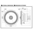 S2-S65 DIFUZOARE COAXIALE ALPINE DE 16.5CM, 80W RMS