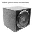 SG8 Grila de 8" (20cm) Recoil din otel pentru subwoofere