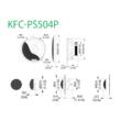 KFC-PS504P DIFUZOARE COMPONENTE KENWOOD DE 13CM, 45W RMS