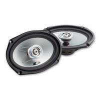 SXE-6925S DIFUZOARE COAXIALE OVALE ALPINE  6"x9", 45W RMS