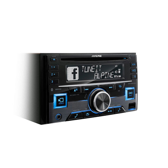CDE-W296BT 2DIN RADIO CD/USB/BLUETOOTH ALPINE, MULTICOLOR