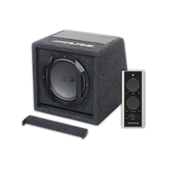 SWE-815 SUBWOOFER ALPINE AMPLIFICAT DE 20CM (8″), 300W