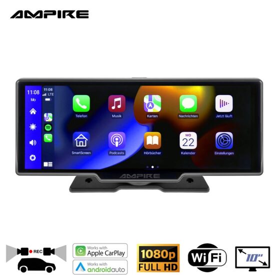 CPM100 Monitor Ampire de 25.4cm (10″) compatibil smartphone