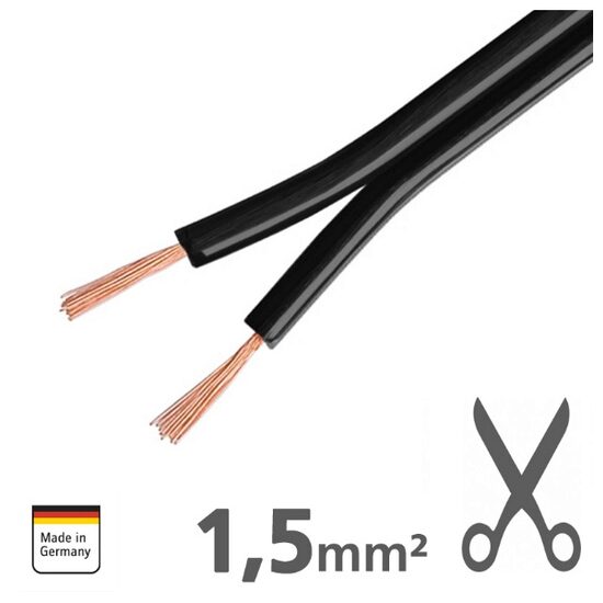 XLS150 Cablu Ampire pentru difuzoare 2×1.5mm² 