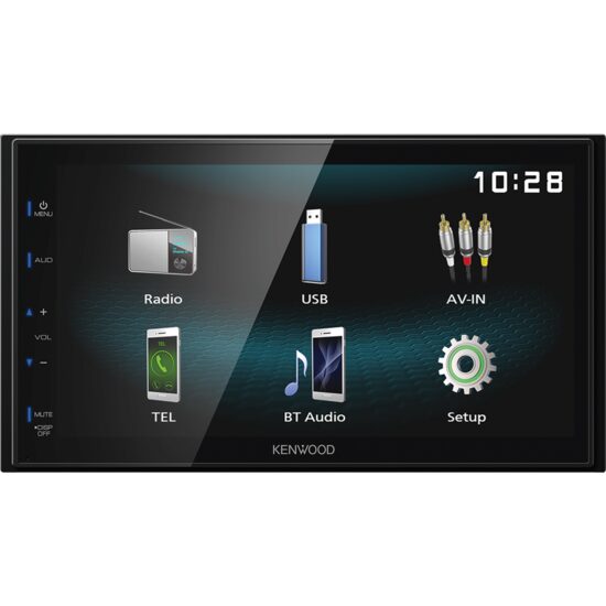 DMX-120BT MEDIA PLAYER 2DIN KENWOOD DE 6.8″ CU USB/BLUETOOTH