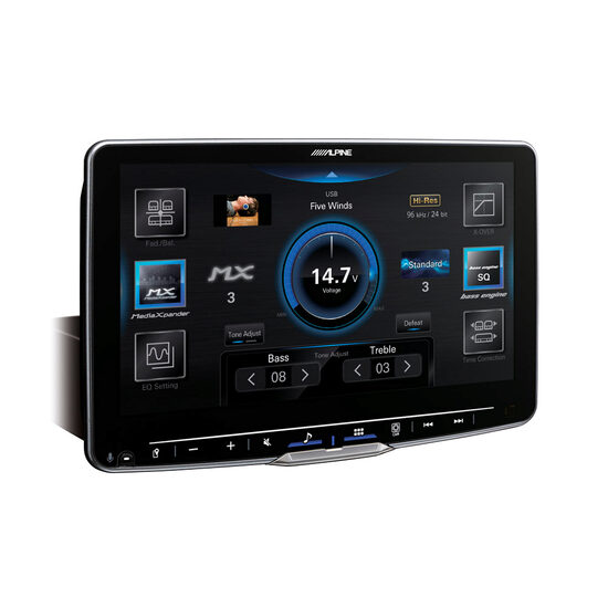 ILX-F905D SISTEM MULTIMEDIA ALPINE DE 9″, COMPATIBIL APPLE CARPLAY SI ANDROID AUTO