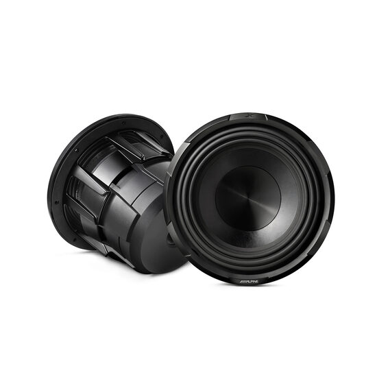 X-W10D4 SUBWOOFER ALPINE DE 25CM (10″), 4Ω+4Ω, 2700W