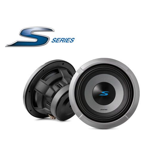 S2-W8D4 SUBWOOFER ALPINE DE 20CM (8″), 4Ω+4Ω, 900W