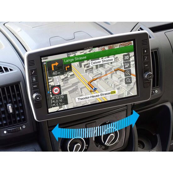 X903D-DU2 SISTEM CU NAVIGATIE ALPINE DE 9" PENTRU FIAT DUCATO III, CITROEN JUMPER II, PEUGEOT BOXER II