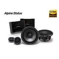 HDZ-65C DIFUZOARE COMPONENTE HI-RES ALPINE STATUS DE 16.5CM, 100W RMS 