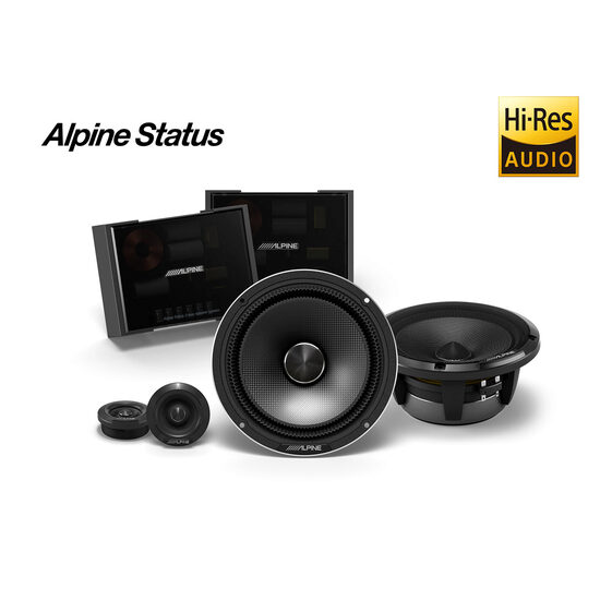 HDZ-65CS DIFUZOARE COMPONENTE SLIM-FIT HI-RES ALPINE STATUS DE 16.5CM, 100W RMS