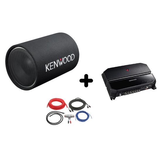PACHET KENWOOD KSC-W1200T + KAC-PS702EX + LK-10