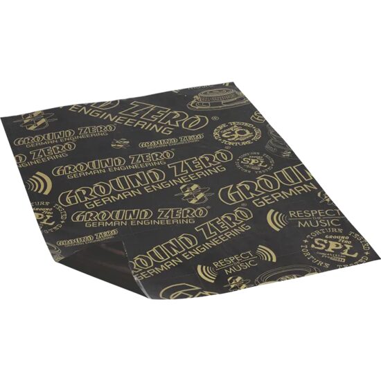 GZDM 3750AB-GOLD Pachet insonorizant de 10 coli Ground Zero, 2.3mm grosime, 3.75m²
