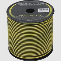 GZSC 2-0.75X Rola Cablu 200m Ground Zero pentru difuzoare, 2x0,75 mm²
