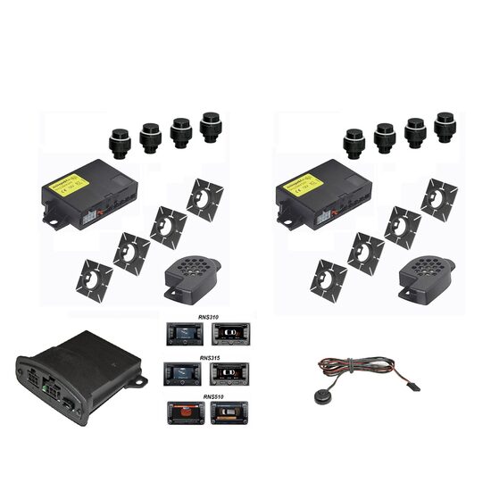 ABP05760x2/ABP04301/ABP0223 Active Park Meta senzori parcare fata+spate + Interfata CAN