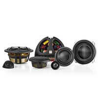 350456-205 BOXE AUTO COMPONENTE 16.5 CM, ELATE CARBON 63, 180W RMS, MOREL