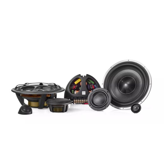 350459-205 BOXE AUTO COMPONENTE 13 CM, ELATE CARBON 53, 160W RMS, MOREL