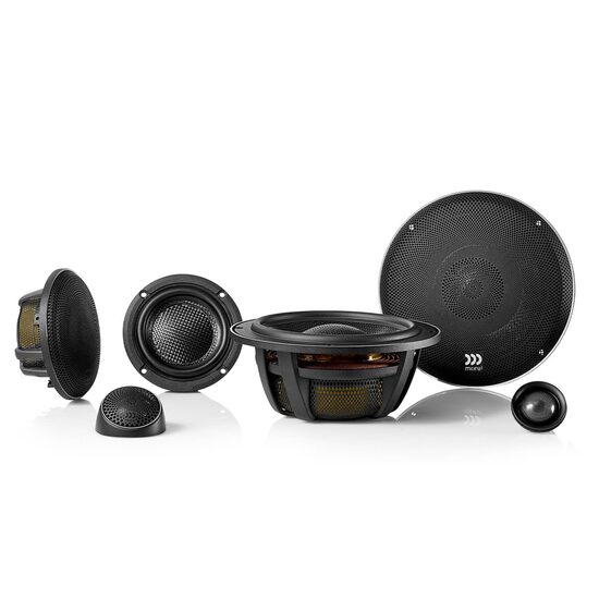 350459-205A BOXE AUTO COMPONENTE 20 CM, ELATE CARBON 93A, 200W RMS, MOREL
