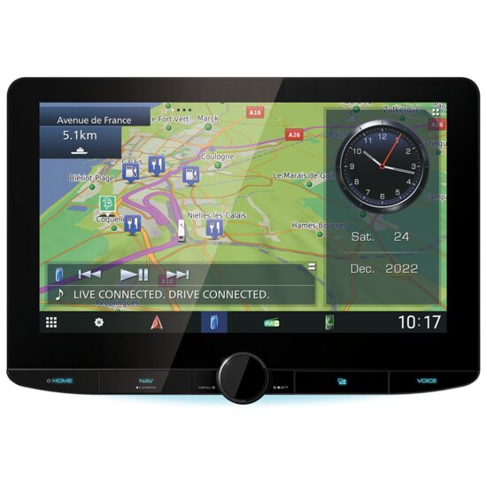 DNR-992RVS SISTEM DE NAVIGATIE KENWOOD DE 10.1", CONTROL SMARTPHONE WIRELESS
