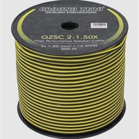 GZSC 2-1.50X Cablu Ground Zero pentru difuzoare 2x1.5mm², 1m