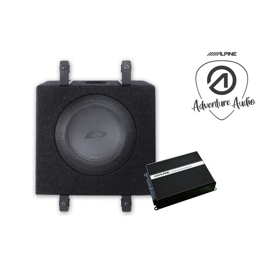 SPC-W84AS907-2 SUBWOOFER ALPINE DE 20CM (8") SI AMPLIFICATOR CU DSP PE 6 CANALE, MERCEDES SPRINTER 3 907/910, 2018>