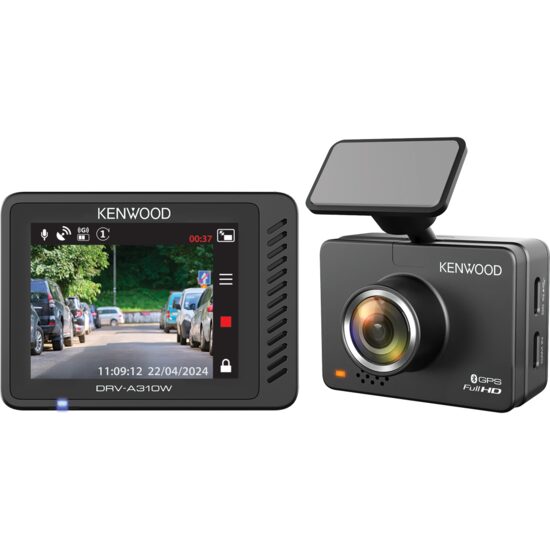 DRV-A310W Camera de bord Kenwood cu display de 2" Full HD pentru inregistrat in trafic