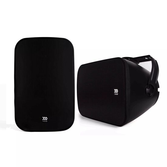 BREEZ AW800 BLACK BOXE MOREL DE PERETE EXTERIOR DE 8", 581138-110 